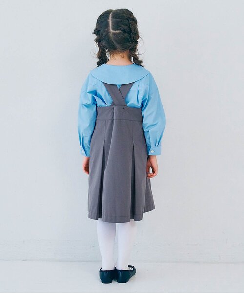 フォーマル 発表会 卒園式 入学式 「ジュニア対応」サスペンダープリーツジャンパースカート キッズ 子供服 女の子 | p.premier | 16