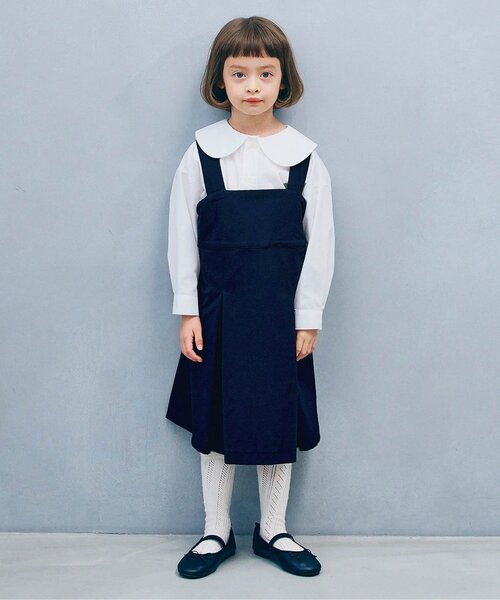 フォーマル 発表会 卒園式 入学式 「ジュニア対応」サスペンダープリーツジャンパースカート キッズ 子供服 女の子 | p.premier | 19