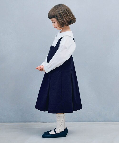 フォーマル 発表会 卒園式 入学式 「ジュニア対応」サスペンダープリーツジャンパースカート キッズ 子供服 女の子 | p.premier | 20