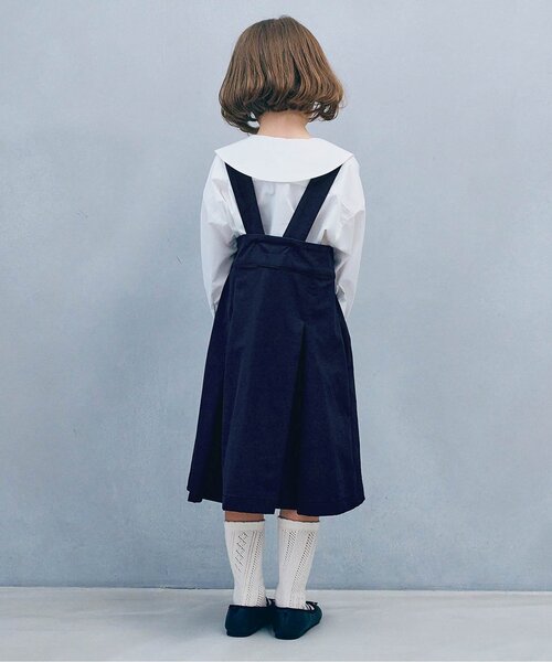 フォーマル 発表会 卒園式 入学式 「ジュニア対応」サスペンダープリーツジャンパースカート キッズ 子供服 女の子 | p.premier | 21