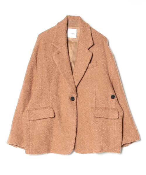 CLANE（クラネ） MIX COLOR OVER COAT チェスターコート 1 ブラウン