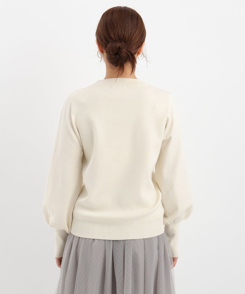 Andemiu（アンデミュウ） ニット セーター ソデパールニット606759