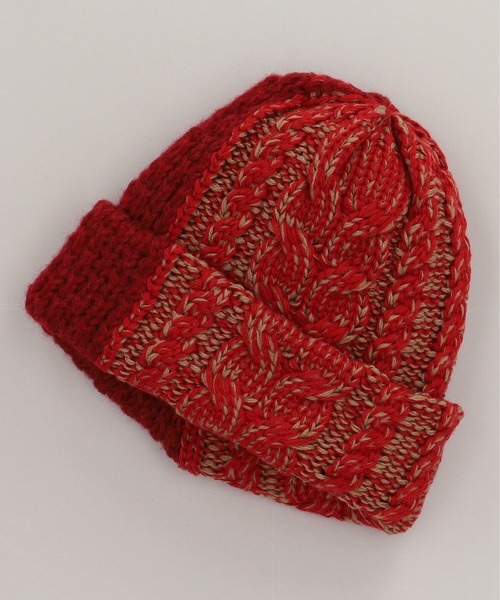 CA4LA（カシラ） ニット帽 ニットキャップ TWO PATTERNS WATCH7 メンズ