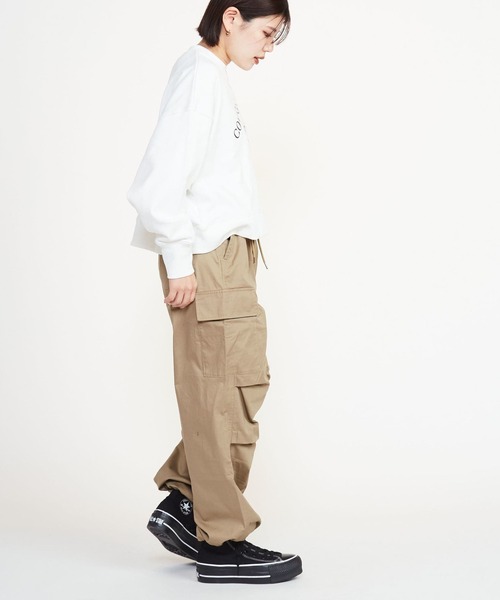 「CONVERSE TOKYO」 スウェットカットソー FREE ブルー レディース_画像3