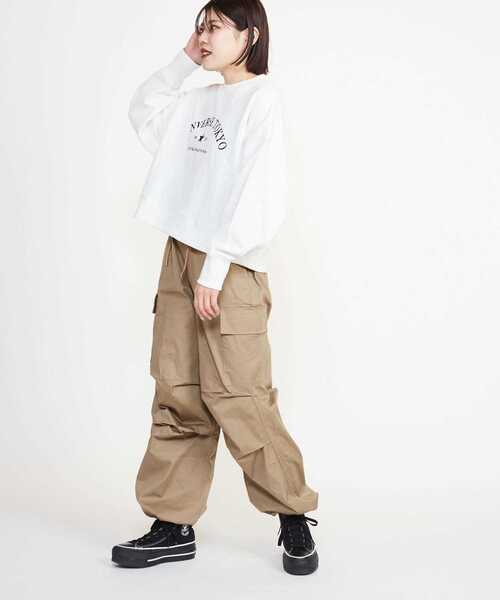 「CONVERSE TOKYO」 スウェットカットソー FREE ブルー レディース_画像4