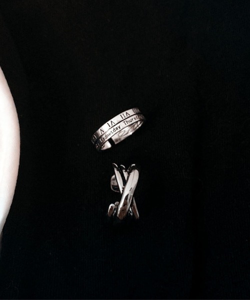 指輪 リング 「456685」デザインリング2点セット(RZ) レディース