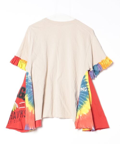 「RehersalL」 半袖カットソー - ベージュ レディース_画像2