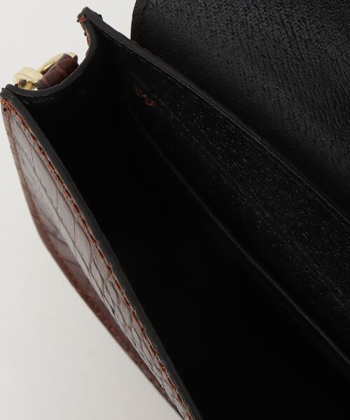 「AULENTTI」 ショルダーバッグ - ブラウン レディース_画像4