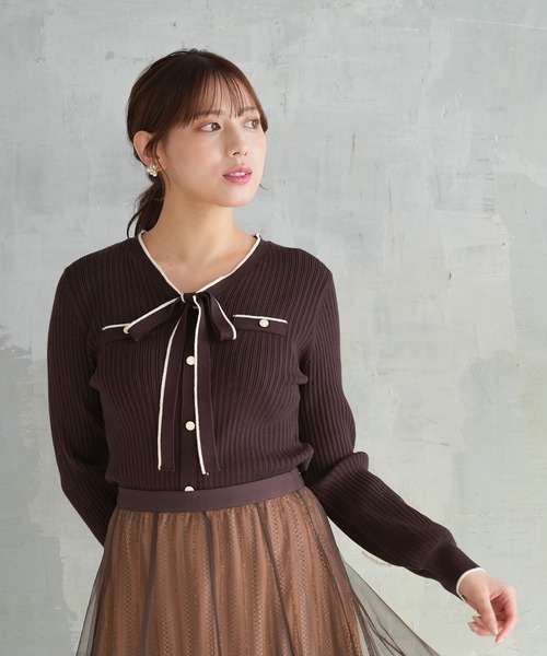 ASTORIA ODIER（アストリアオディール） ニット セーター フロント