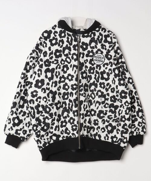 Rodeo Crowns（ロデオクラウンズ） レオパード中綿ブルゾン FREE