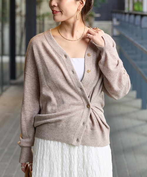 B.C STOCK（ベーセーストック） ニット セーター 手洗い可 / カシミヤ