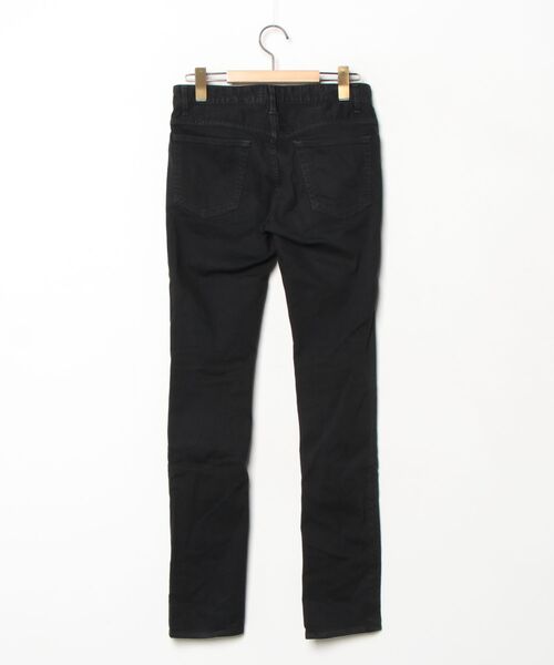 「LOUNGE LIZARD」 スキニーデニムパンツ 1 ブラック メンズ_画像2