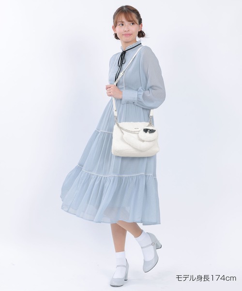 MARY QUANT（マリークヮント） ドレス マリークワント ラメシアー