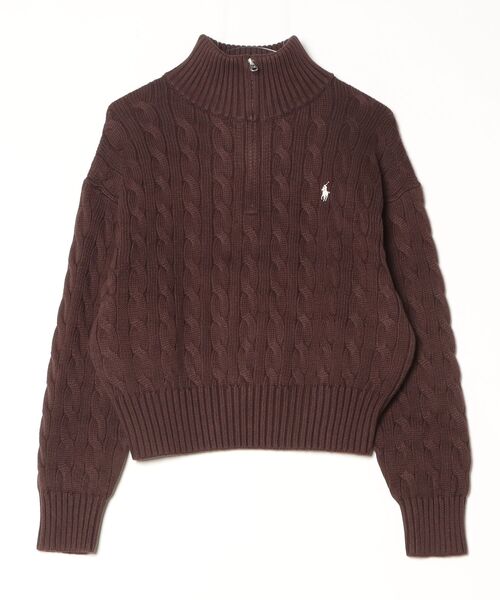 美品Polo Ralph Lauren ケーブルニットセーター ケーブルニット コットン セーター MNPOSWE16820583