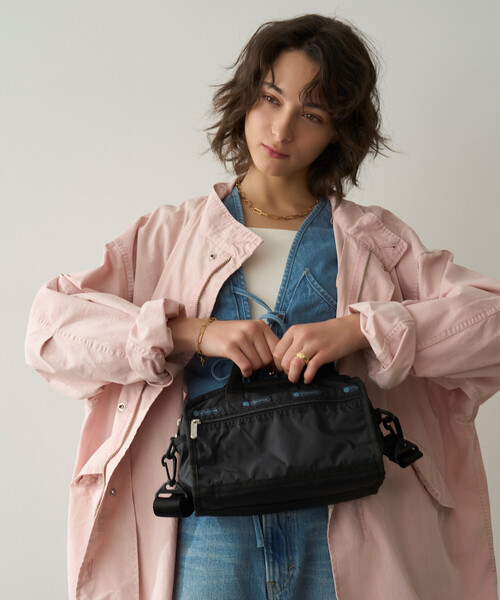 美品 レスポートサック ミニボストン 2way ショルダー ナイロン 黒色 美品 レスポートサック ミニボストン 2way ショルダー ナイロン 黒色