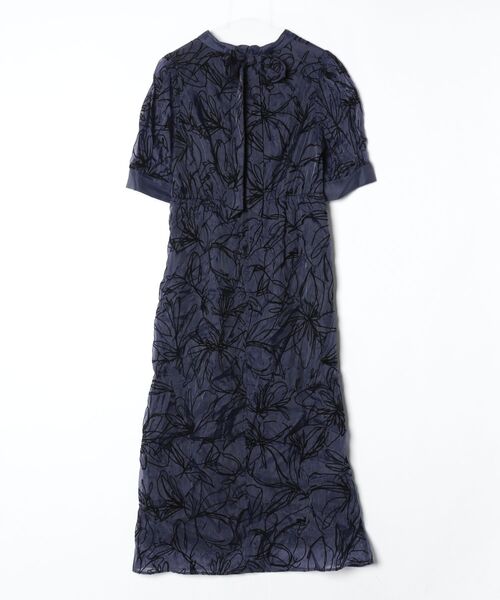 「Dorry Doll」 半袖ワンピース LARGE ブルー レディース_画像2