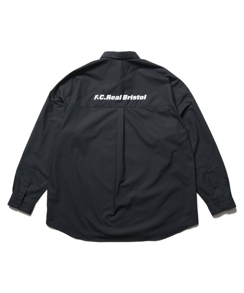AUTHENTIC FLY FRONT L/S SHIRT ブラック XL F.C.Real Bristol（エフシーレアルブリストル） シャツ AUTHENTIC FLY
