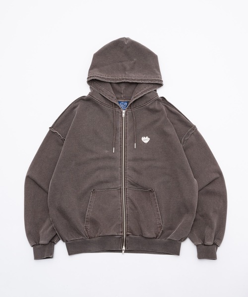Remember. ジップアップパーカー LARGE グレー メンズ : ZOZOTOWN