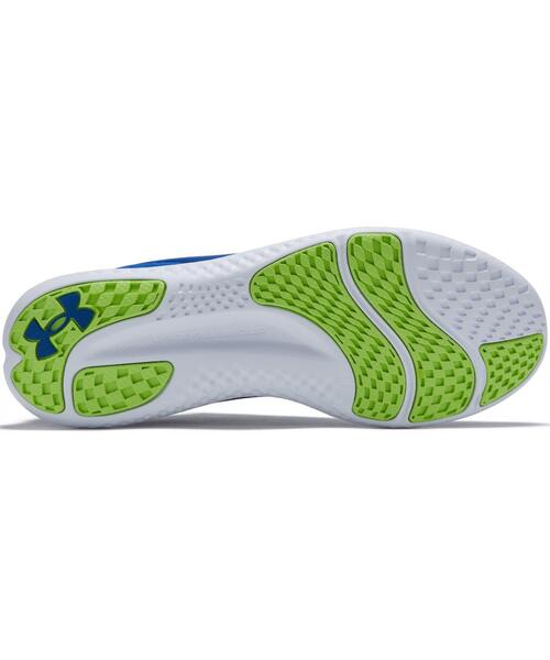 「UNDER ARMOUR」 ローカットスニーカー 30.0cm ネイビー×ホワイト メンズ_画像4