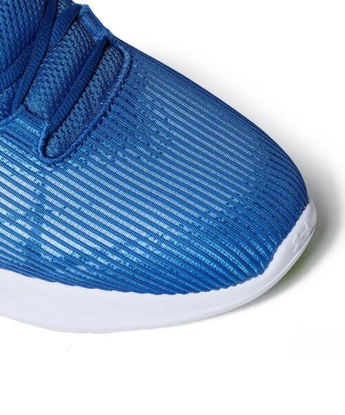 「UNDER ARMOUR」 ローカットスニーカー 30.0cm ネイビー×ホワイト メンズ_画像8