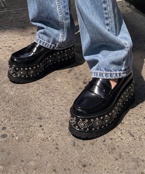 Jeffrey Campbell（ジェフリーキャンベル） ローファー デザインソール 