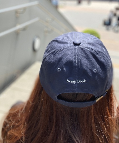 「Scrap Book」 キャップ「M53.コラボ」 FREE ブラック レディース_画像4