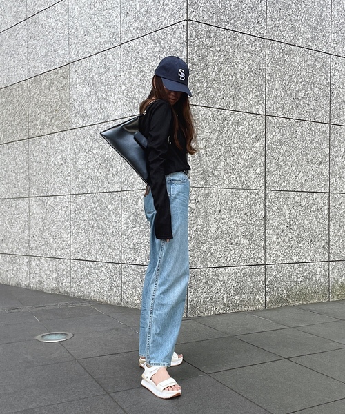 「Scrap Book」 キャップ「M53.コラボ」 FREE ブラック レディース_画像8