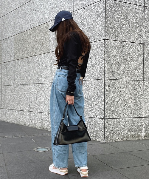 「Scrap Book」 キャップ「M53.コラボ」 FREE ブラック レディース_画像9