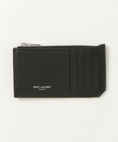 SAINT LAURENT ブラックケース SAINT LAURENT PARIS」 フラグメントケース - ブラック メンズ