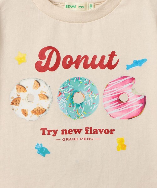 BEAMS mini（ビームス ミニ） tシャツ たべもの 半袖 Tシャツ（90