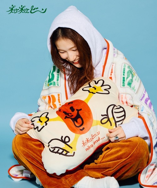 niko and…（ニコアンド） ブランケット 「にっぽんのASAGOHAN