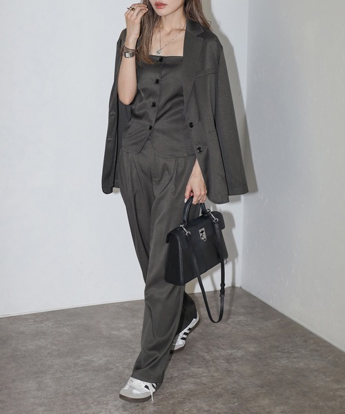 【新品未使用】leimn ／ベロアテーラードジャケットBonjour Sagan leimn ジャケット テーラードジャケット ベロアテーラードジャケット