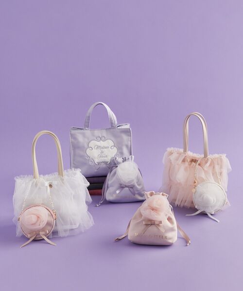 「Maison de FLEUR」 ハンドバッグ FREE ブルー系その他7 レディース_画像5