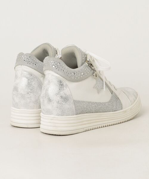 「artemis by DIANA」 ハイカットスニーカー L ホワイト レディース_画像2