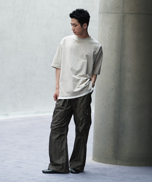 「WYM LIDNM」 カーゴパンツ S チャコールグレー メンズ_画像7