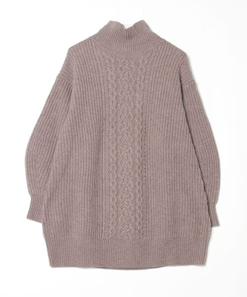 SNIDEL（スナイデル） ニットワンピース ONE SIZE ブラウン レディース
