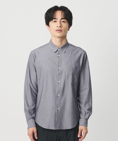 BEAUTY＆YOUTH UNITED ARROWS シャツ クイック ストレッチ ストライプ