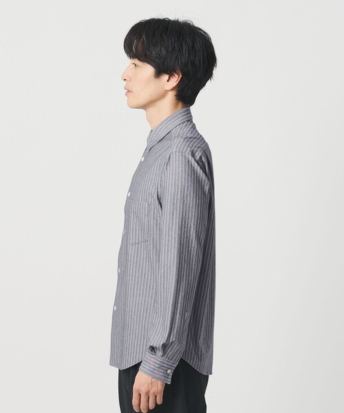 BEAUTY＆YOUTH UNITED ARROWS シャツ クイック ストレッチ ストライプ