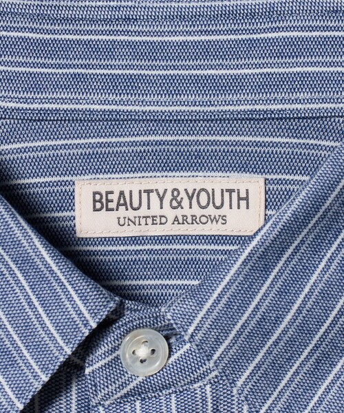 BEAUTY＆YOUTH UNITED ARROWS シャツ クイック ストレッチ ストライプ