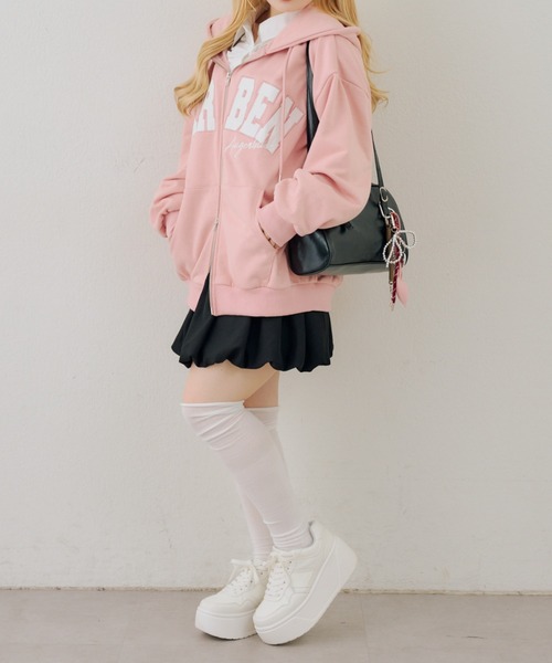 服/ファッション パーカー レディース ANOTHER BRANCH OLIVE des OLIVE パーカー フードロゴZIPパーカー