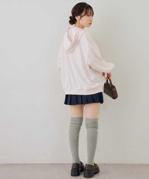 ANOTHER BRANCH OLIVE des OLIVE パーカー フードロゴZIPパーカー