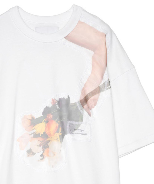 tシャツ yoshiokubo ヨシオクボ / BUNCH OF FLOWERS S/S T フラワープリントTシャツ / YKS26105 メンズ レディース