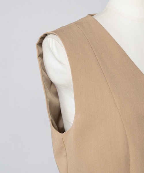 「JUST A NOON」 ベスト FREE ネイビー レディース_画像7