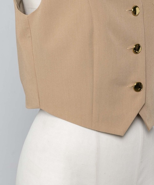 「JUST A NOON」 ベスト FREE ネイビー レディース_画像8