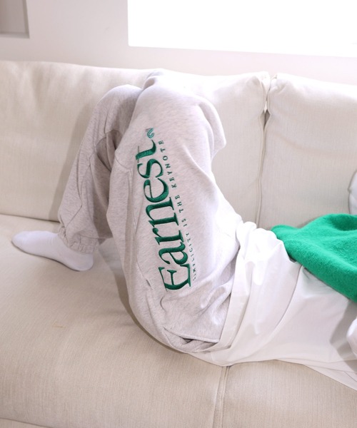 「ANME」 スウェットパンツ M 杢グレー レディース_画像2