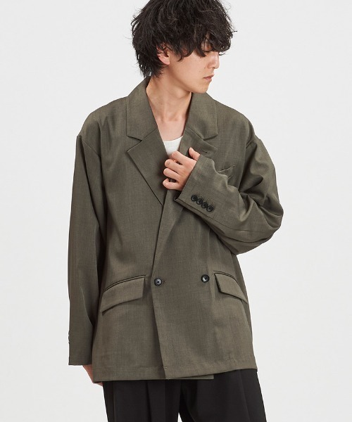未使用 2023 XL セオリー CROP DB JKT ジャケット ダブル NO ID.（ノーアイディー） ジャケット テーラードジャケット mj11372