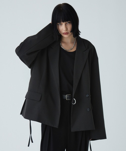 「VELNUS」 テーラードジャケット M チャコールグレー メンズ_画像6