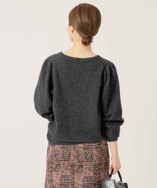 「IENA」 ニットカーディガン FREE ベージュ レディース_画像4