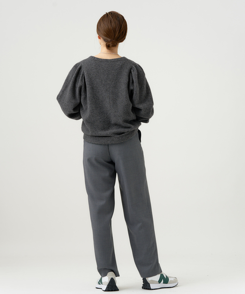 「IENA」 ニットカーディガン FREE ベージュ レディース_画像8