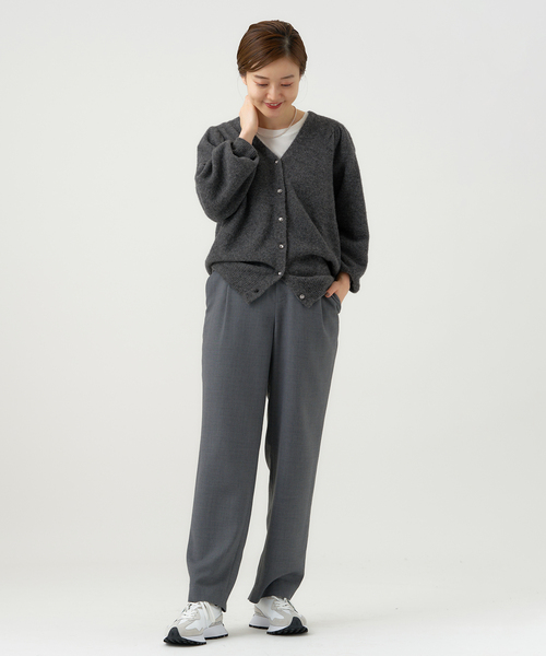 「IENA」 ニットカーディガン FREE ベージュ レディース_画像10